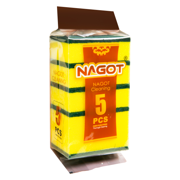 Набор губок для посуды 5шт PRC