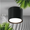 Светильник накладной WOLTA WSL-GX53/01BL IP20 под лампу GX53 Чёрный BASIC D82x70