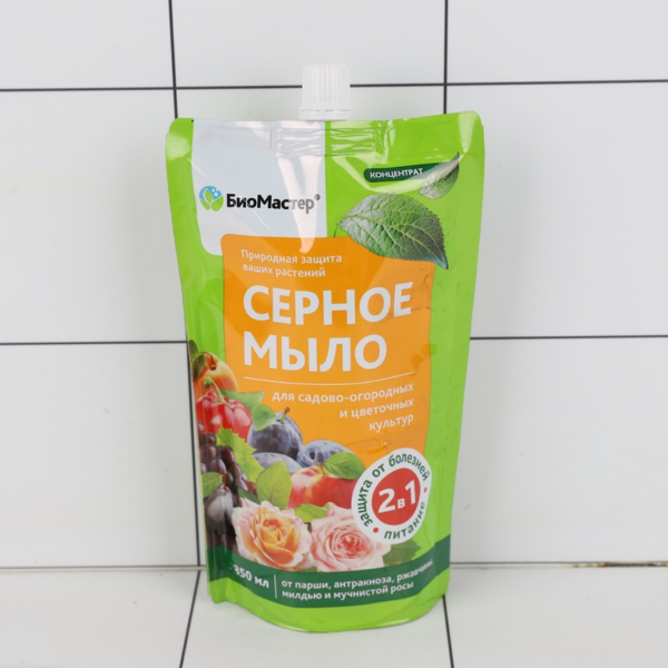 Мыло серное 350 мл БиоМастер