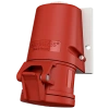 Розетка настенная №27008 32А 5P 400B IP44 MENN