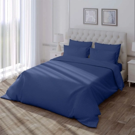 Простыня Verossa Stripe 200х220см Indigo 782448