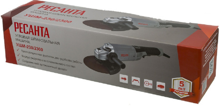 Углошлифовальная машина УШМ-230/2300 Ресанта