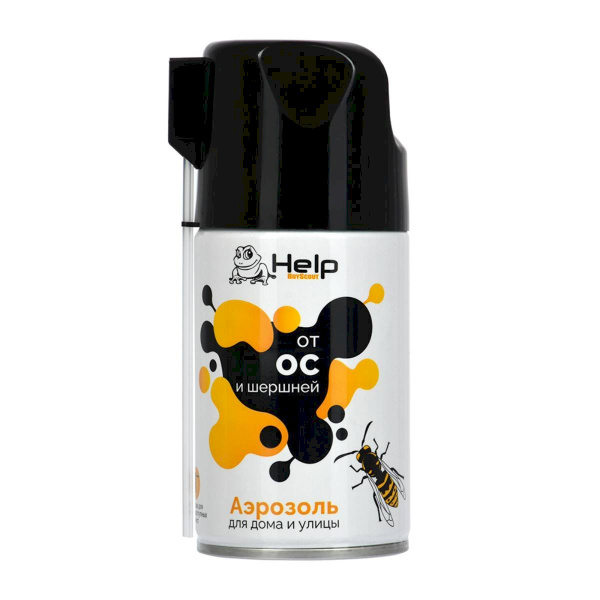 Аэрозоль HELP от ОС и ШЕРШНЕЙ инсектицидный, 250 мл