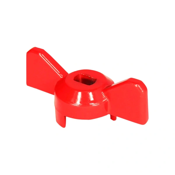 Ручка-бабочка усиленная, для крана КРАСНАЯ, 1/2"-3/4", MP-У