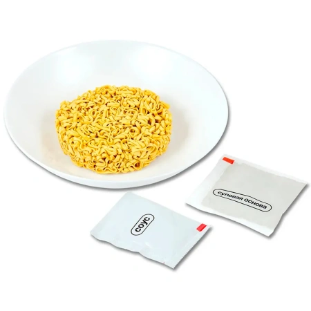 Лапша OkWok быстрого приготовления со вкусом острой курицы с соусом сальса 100гр Р2009