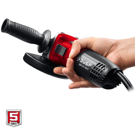 Машина углошлифовальная ЗУБР 1100 Вт, d125 мм, регулировка оборотов (УШМ-125-1105 ЭТ)