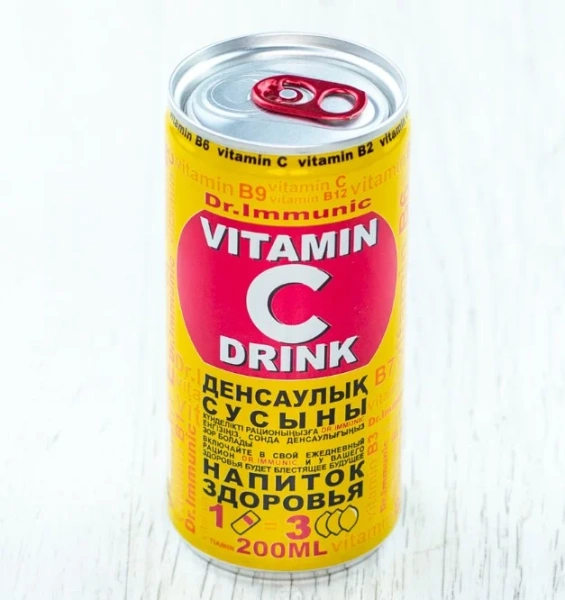Dizzy Vitamin C с сахаром 0,25 ж/б