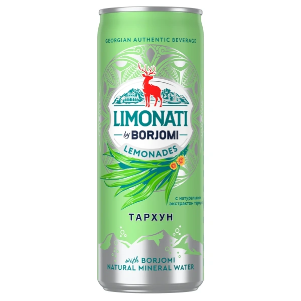 Borjomi by Limonati  Лимонад Тархун 0,33л