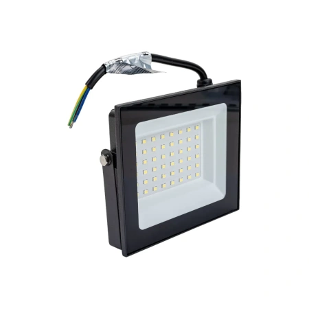 Прожектор Ultraflash LFL-5002 C02 черный (LED SMD прожектор, 50 Вт, 230В, 6500К) 15126