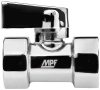 Кран-мини 1/2" в/в, ХРОМ-POLISH.латунь, ГОСТ, MPF