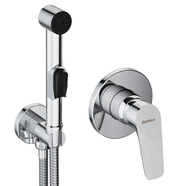 Смеситель Damixa 777510000 Origin Bit, монтируемый в стену с гиг. душем,