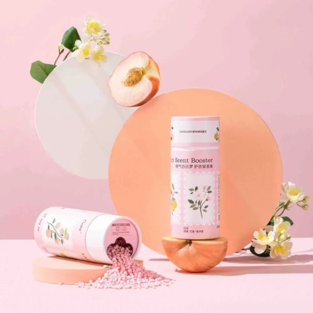 Кондиционер для белья OUAINI персиковый рай розовые бустеры