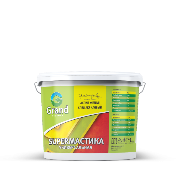 SUPERМАСТИКА Grand victory клей акриловый 1кг