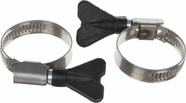 Хомут нерж.бабочка W2 16-25 мм (2 шт)