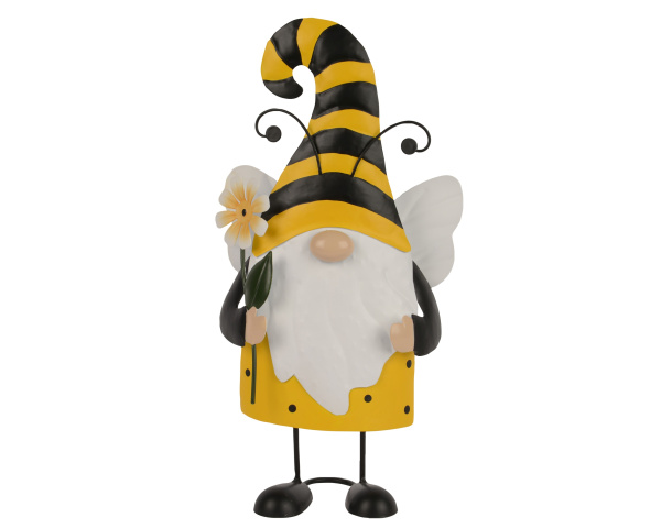 Фигурка садовая Kaemingk Гном 8,7х20,2х37,2 см 891298 (металл)