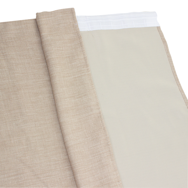 Штора на тесьме блэкаут Dimaut 160х285 см нюдовый 111160630