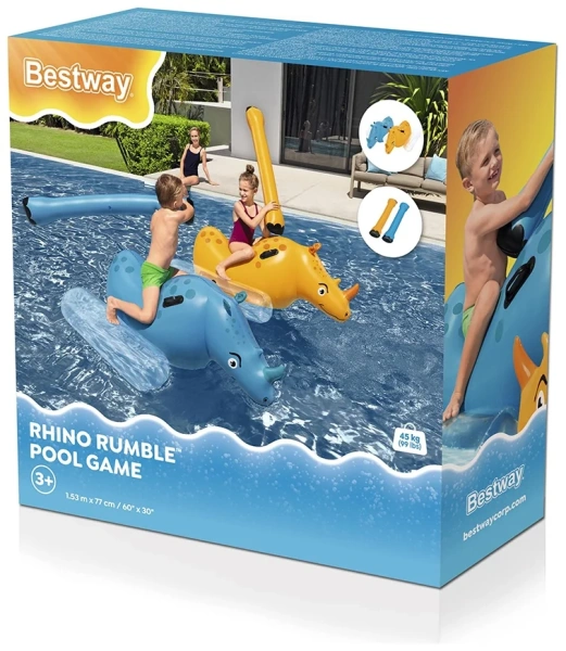 Носороги надувные для сражения на воде Bestway Rhino rumble 153х77 см, 2 шт 41522
