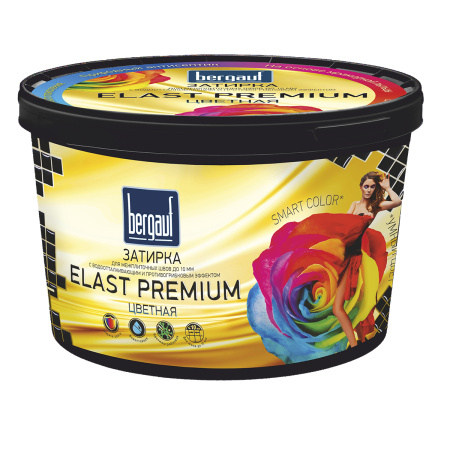 Bergauf Затирка для швов Elast Premium бежевая, 2кг