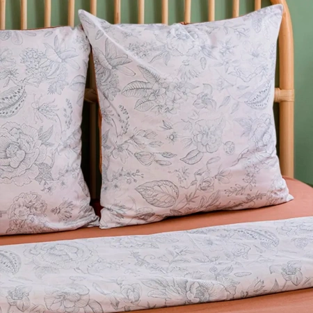 Комплект постельного белья Василиса 2,0 сп сатин нав.70х70х2 шт Ombre Монблан