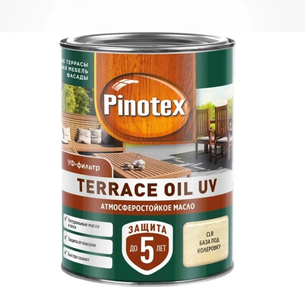 Масло Рх Terrace Oil UV (База CLR) 0.9л