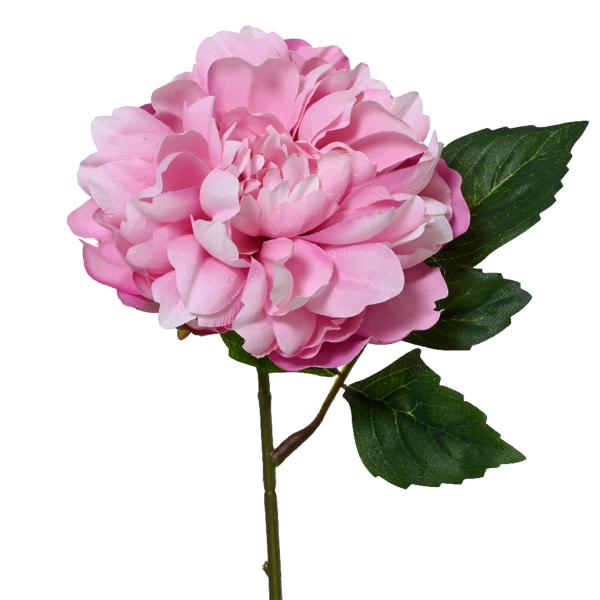 Ветка искусственная Пион розовый 36 см 833142 Kmg