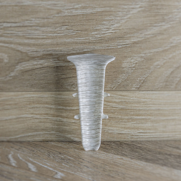 Угол внутренний для плинтуса 70мм "Деконика", 265 Клен патина