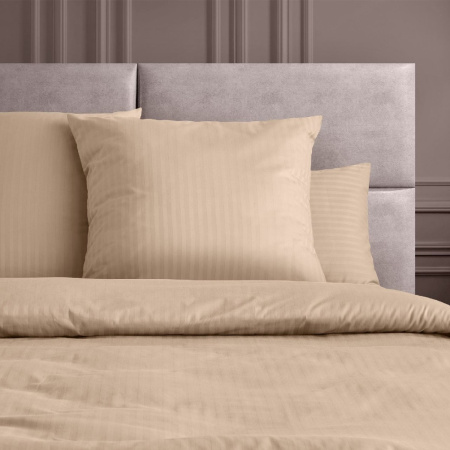Комплект постельного белья Verossa Stripe Bronze 2 сп нав 70х70 см 747396