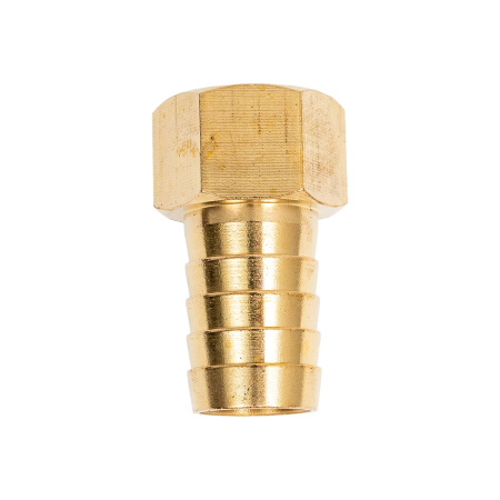 Соединение внутр. резьба 1/2" х елочка 19 мм (латунь) ECO