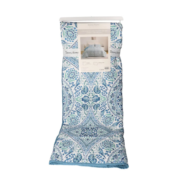 Комплект спальный DH покрывало 220х220 см + 2 наволочки Дамаск HFB-03