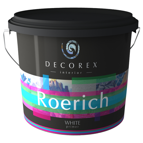 Грунт белый, Decorex Roerich NEW, 3 кг