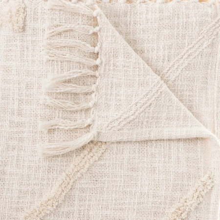 Плед Atmosphera INCA 130х180 см айвори 172463A