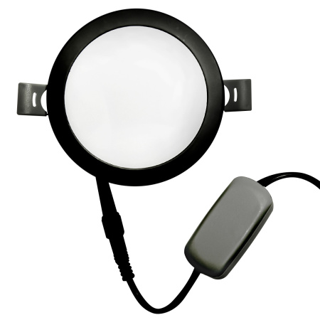 Светильник встраиваемый LED WE-A180 9W Black