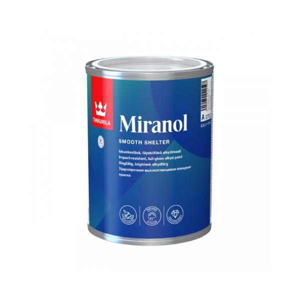 Эмаль тиксотроп. MIRANOL A в/гл 0,9л