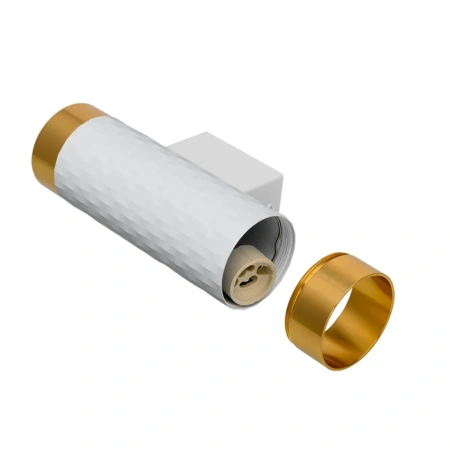 Светильник накладной WOLTA WSL-GU10/W10WG под лампу GU10 Белый / Золотой CELLA