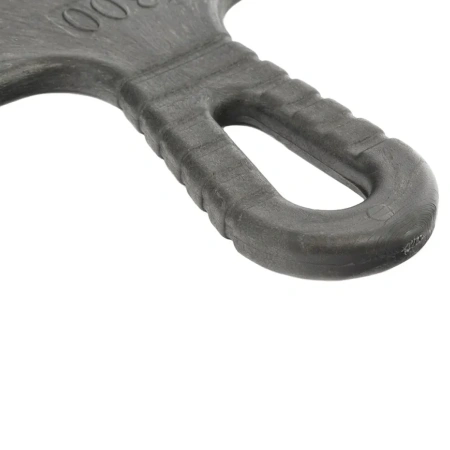 Шпатель из нержавеющей стали, 450 мм, зуб 6х6 мм, пластмассовая ручка// Сибртех