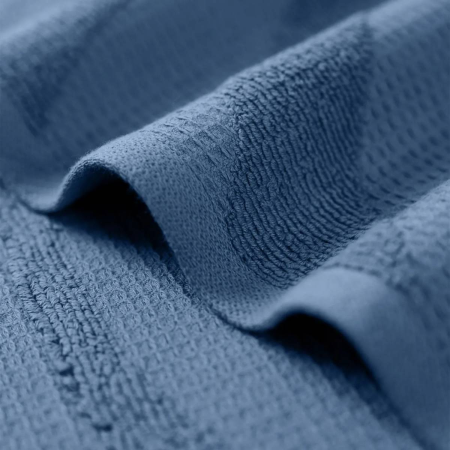 Полотенце Verossa Wave Texture 70х140 см 480г/м2 синий деним 797264