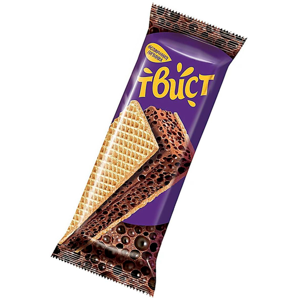 Вафли Твист с шоколадной начинкой 22,5 г