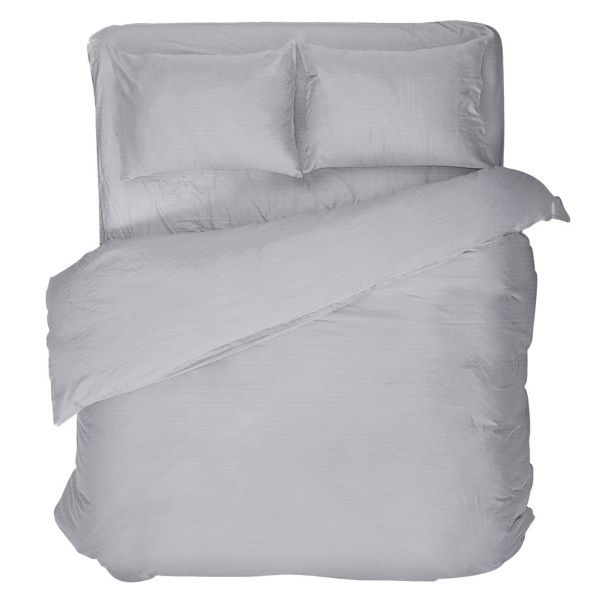 Комплект постельного белья Волшебная Ночь Gray Cloud 2 сп нав 50х70х2 шт поплин