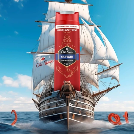 Гель для душа Old Spice Captain  250мл
