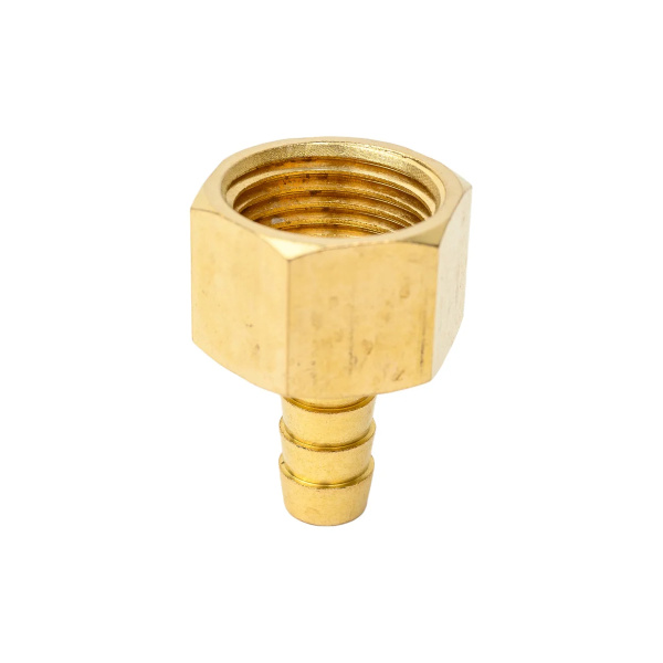 Соединение внутр. резьба 1/2" х елочка 10 мм (латунь) ECO