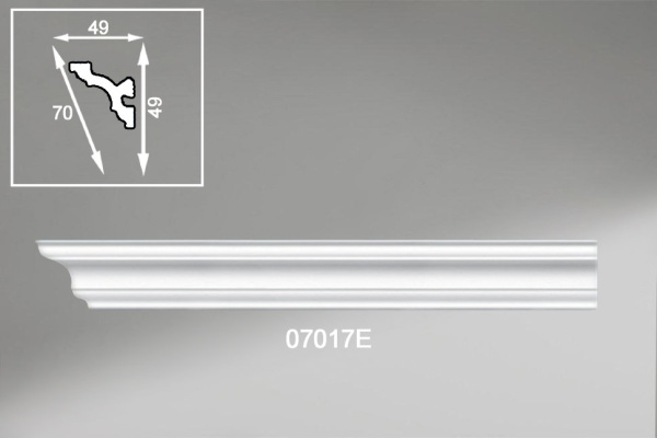 Плинтус потолочный 07017 Е (55)