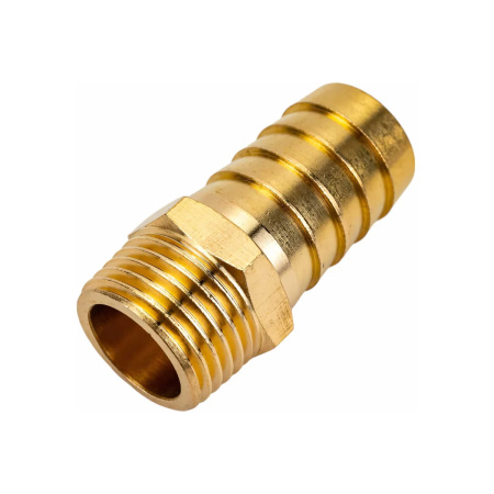 Соединение нар. резьба 1/2" х елочка 19 мм (латунь) ECO