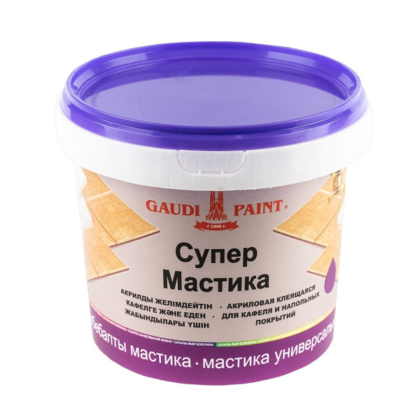 СУПЕР МАСТИКА Гауди (Клей акриловый, мастика универсальная) 14 кг