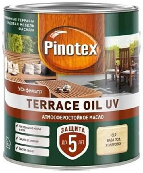 Масло Рх Terrace Oil UV (База CLR) 2.5л
