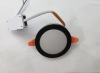 Споты потолочные 016-092-0009 9W BLACK 3CCT 160-265V LED DOWN.