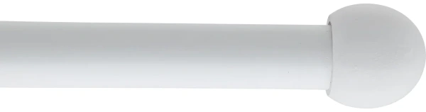 Карниз для штор Luance BOULE 2м D28 дерево белый 9509N2820001