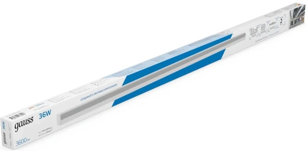Св-к Gauss LED матовый IP40 1190x60x36мм 36W 3600Лм 4000K Shop Lighting белый 883525236