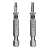 Бита Torx 15х50мм, сталь S2, шестигр., 2 шт.// Gross