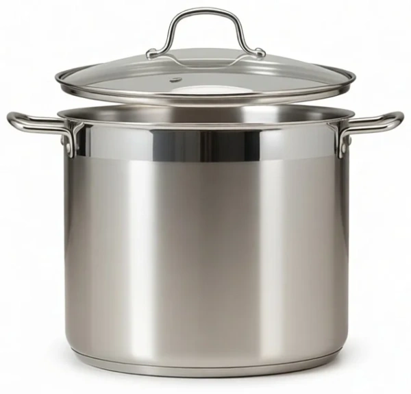 Кастрюля с крышкой MASTER CHEF 12л