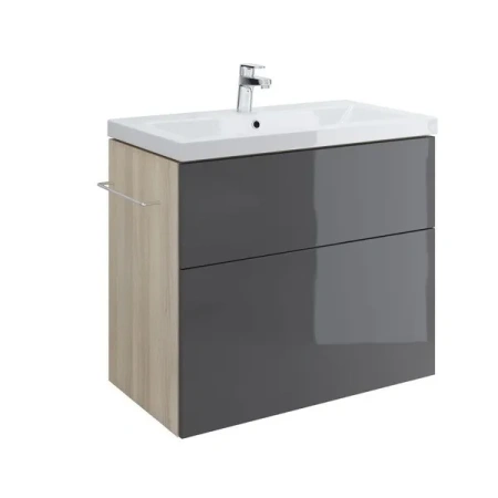 Раковина COMO 80  встраиваемая, 1 отв, сорт 1 белая (P-UM-COM80/1)